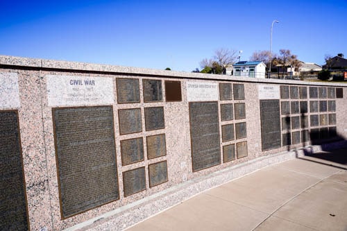 Las Cruces Veteran Memorial Wall