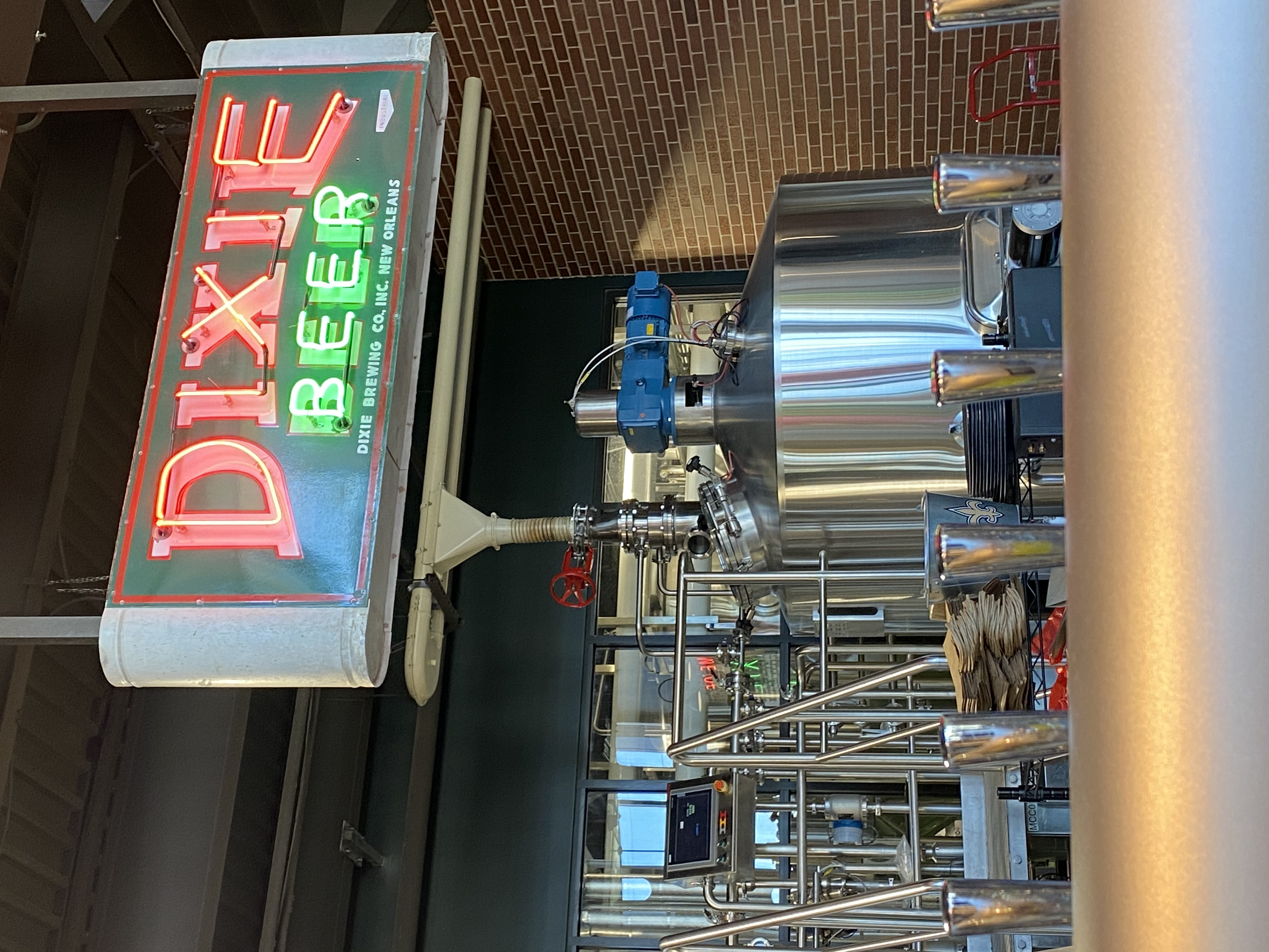 Dixie Beer taproom sign 
