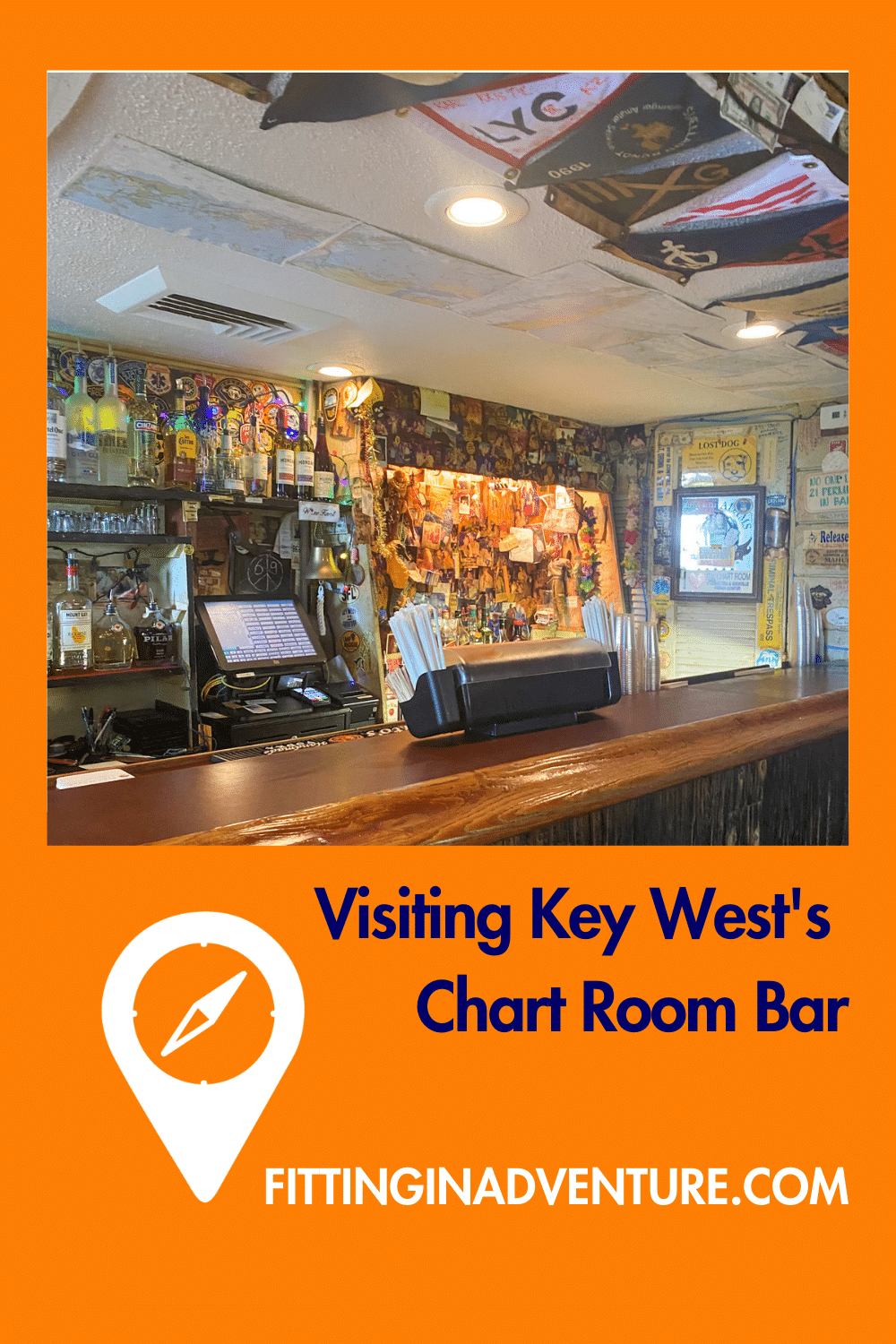 Key West's Legendary Chart Room Bar Fitting in Adventure