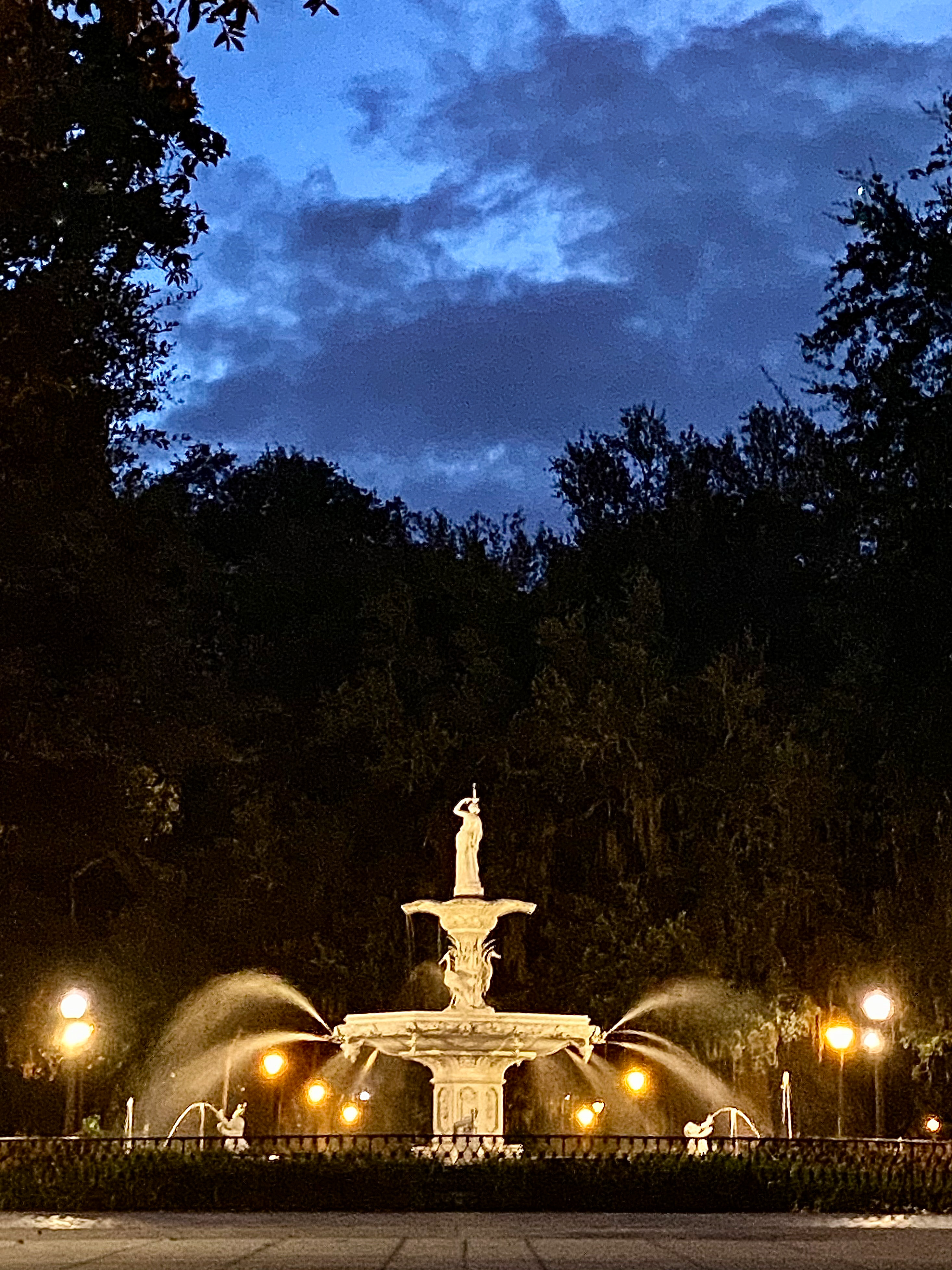Savannah's Forsyth Park Fountain 