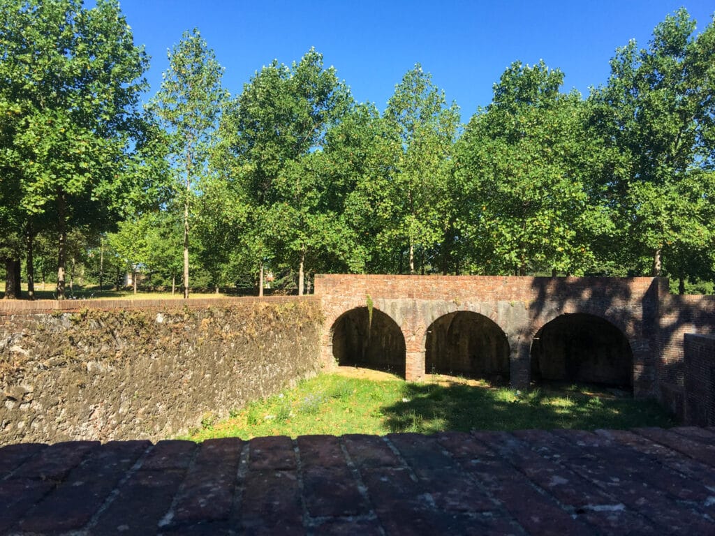 Bridge Over Lucca's Wall