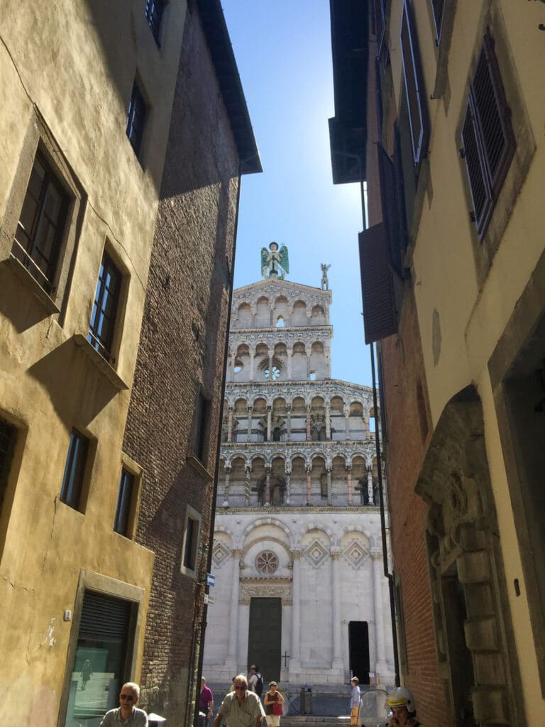 San Michele in Foro Comes into View