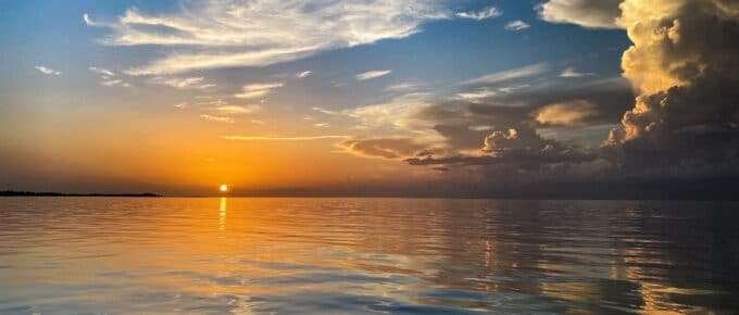 Sunrise over Key West Florida