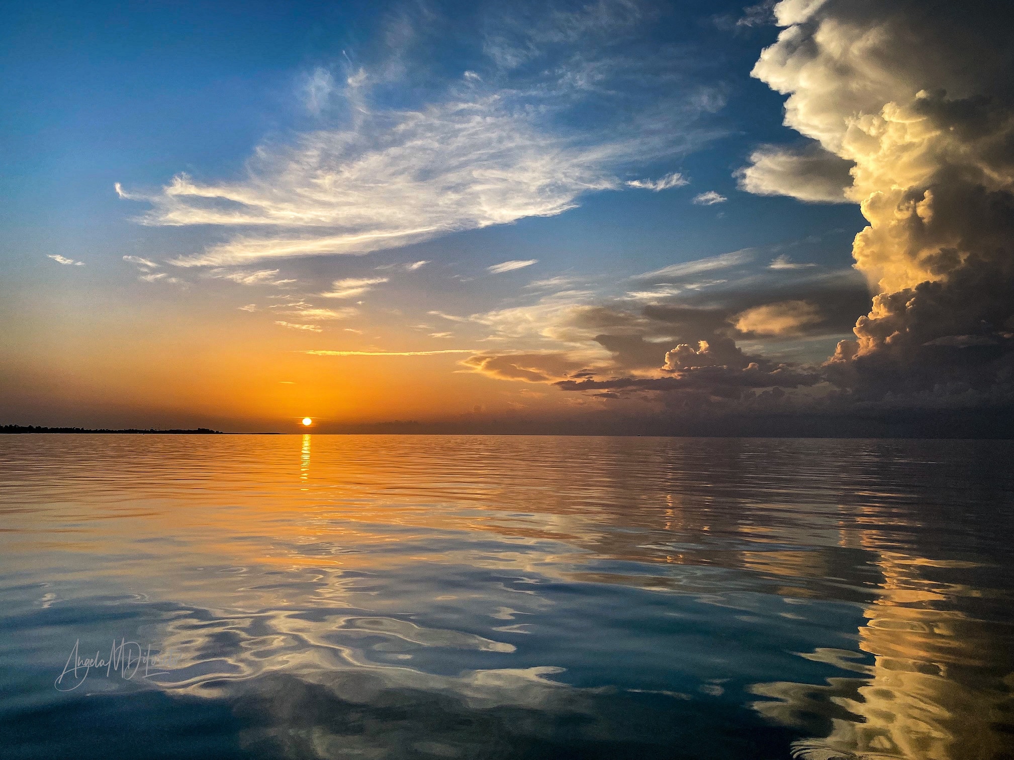 Sunrise over Key West Florida