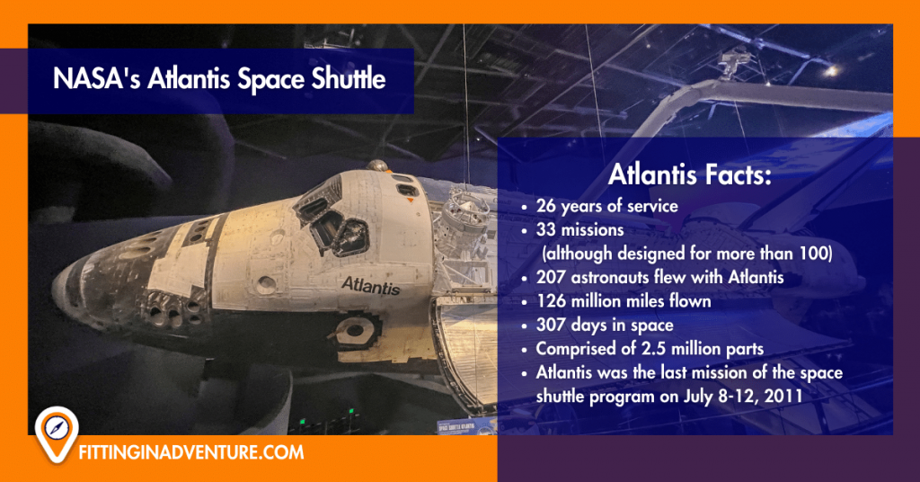 Space Shuttle Atlantis Facts - Visiting Kennedy Space Center
