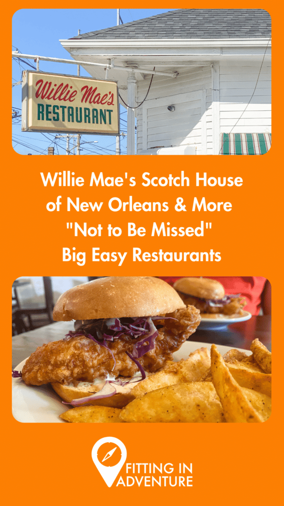Willie Mae's of New Orleans - "best fried chicken" 