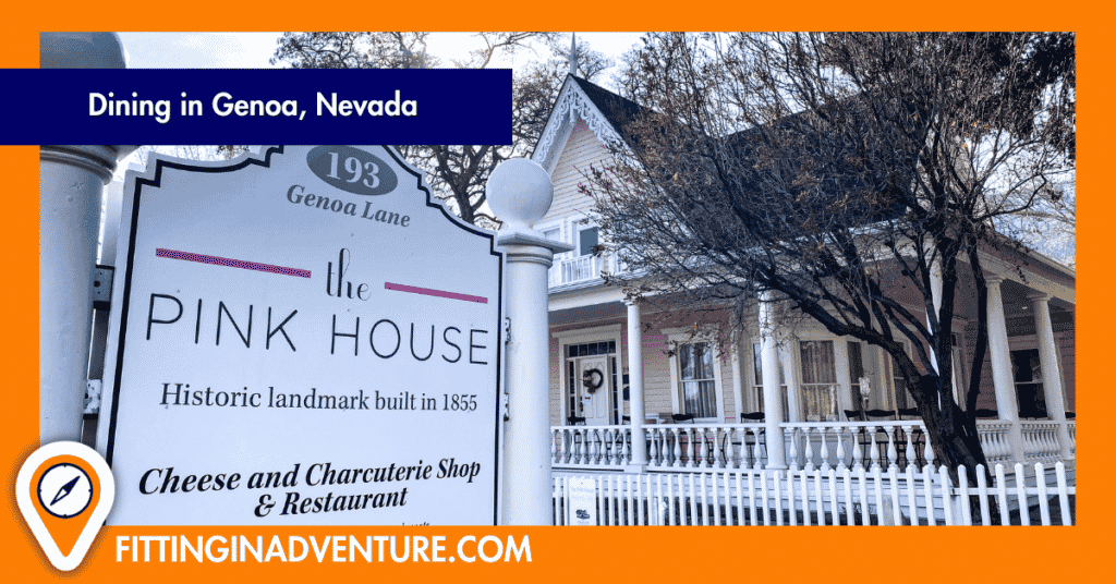 Dining in Genoa Nevada - The Pink House