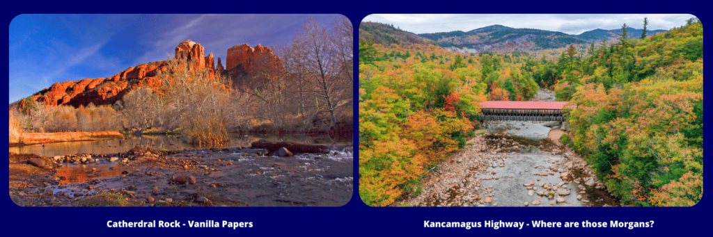 Fall Colors of Sedona and Kancamagus Highway