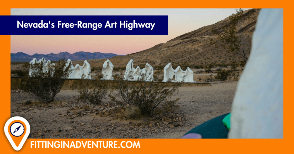Goldwell Open Air Museum along the Nevada Free-Range Art Highway 