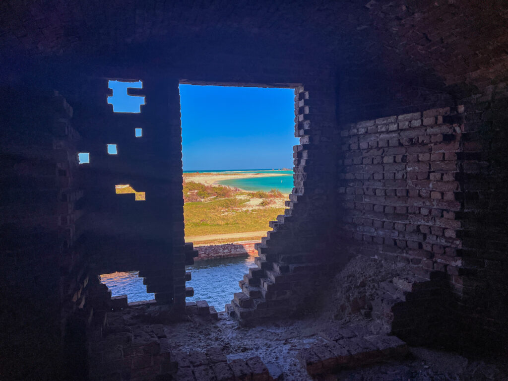 Dry Tortugas National Park window