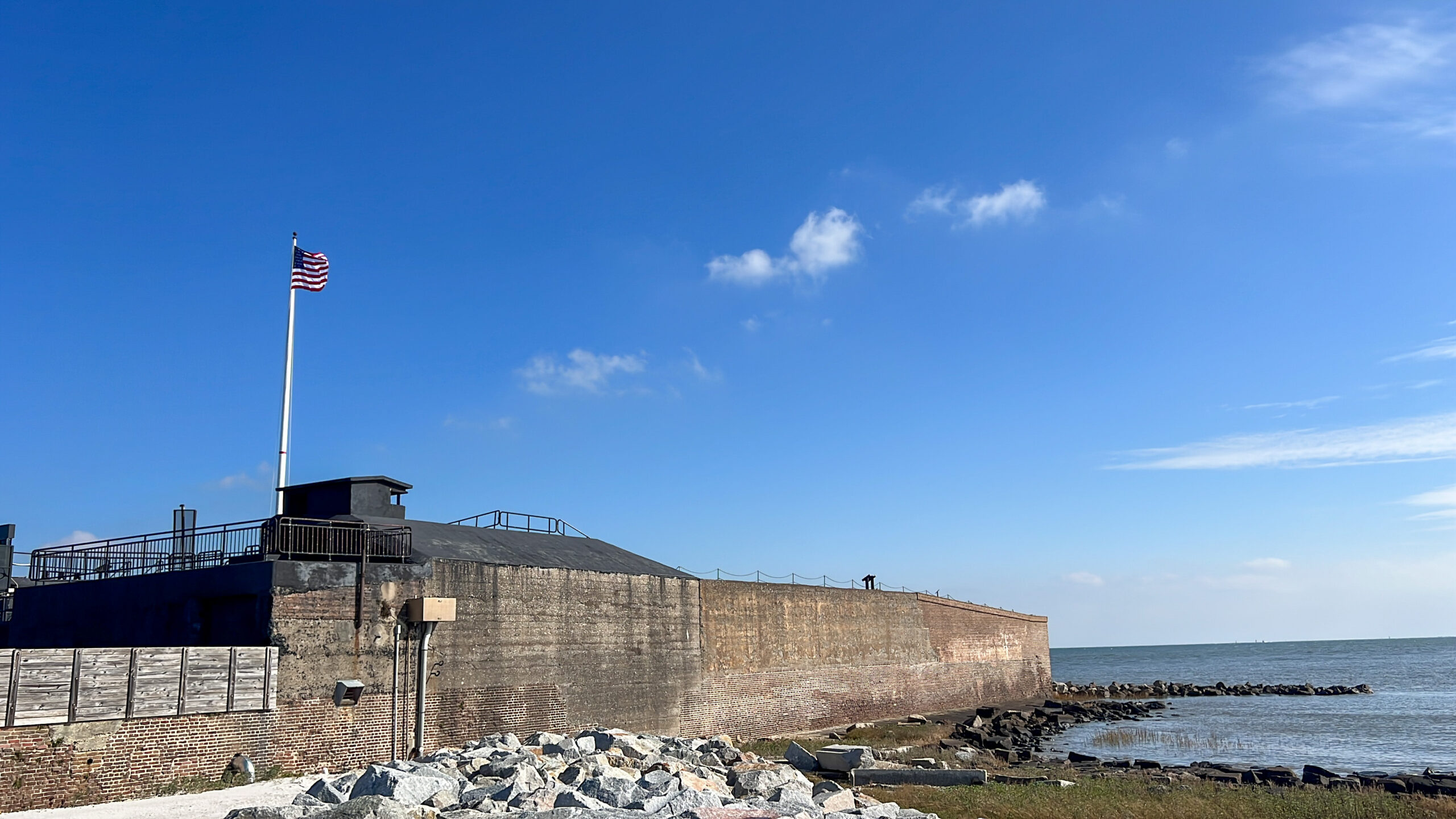 Fort Sumter wall