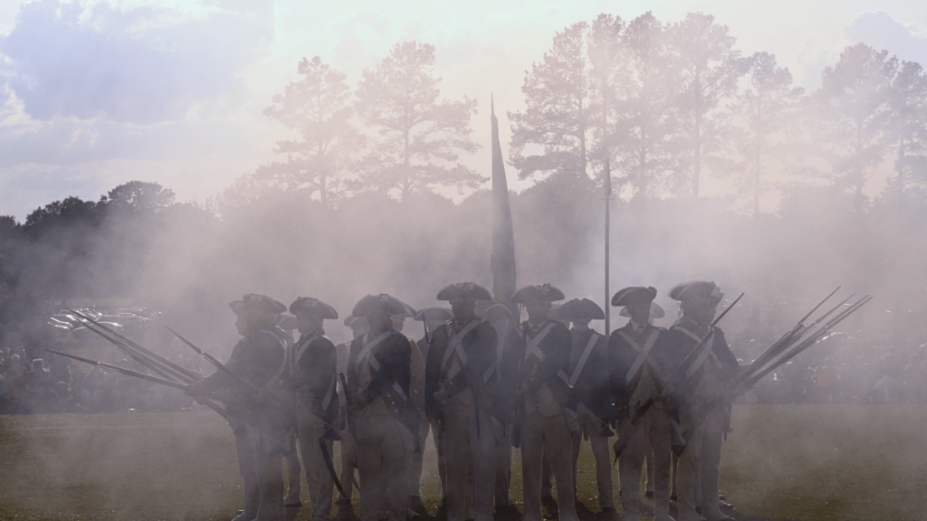 The Old Guard demonstration in Camden, SC