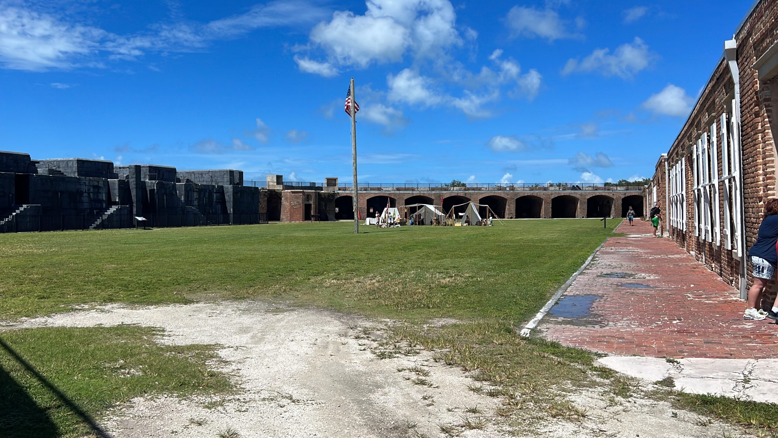 Fort Zachary Taylor on a sunny day in Key West