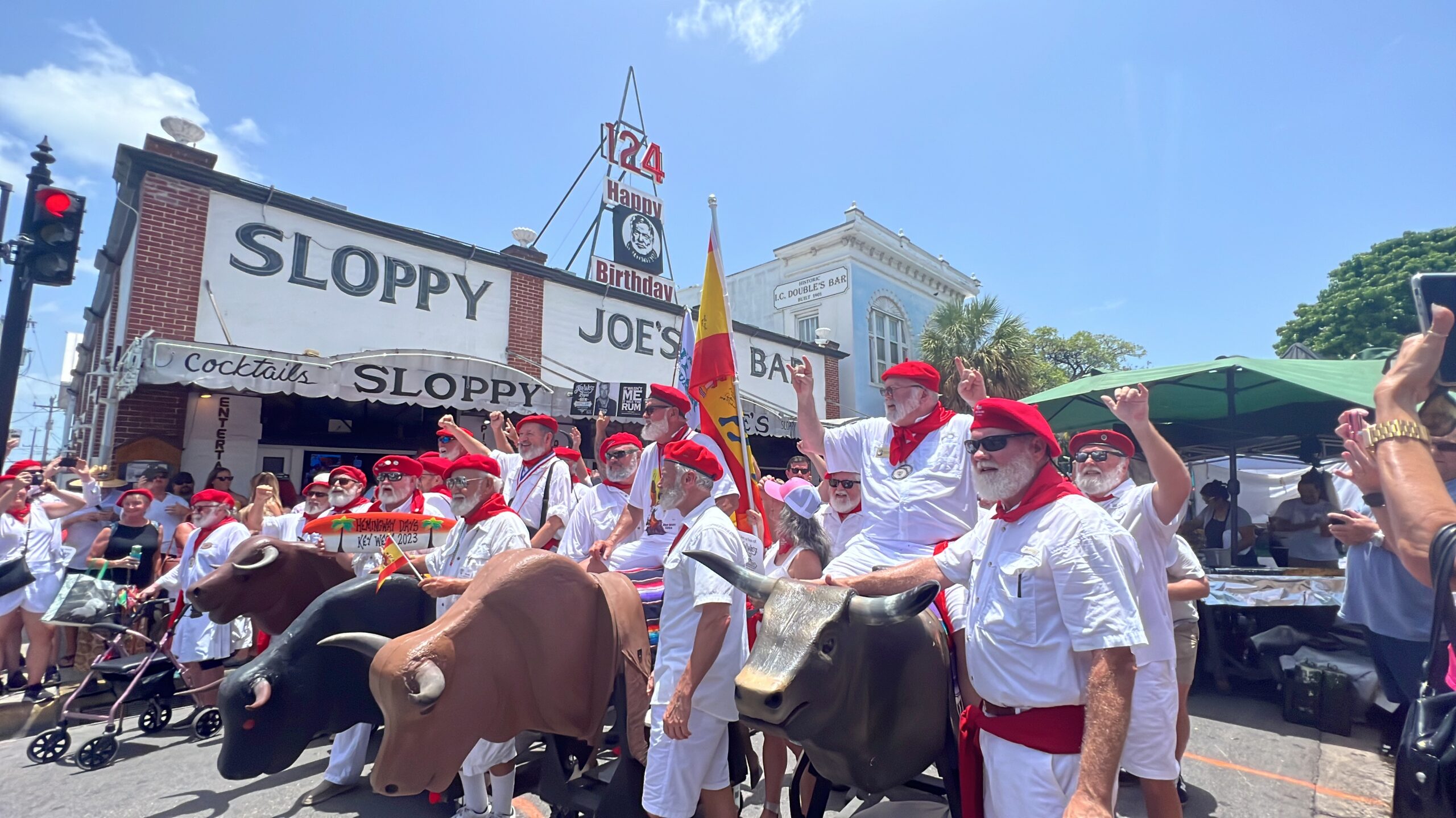 Running of the Bulls in Key West