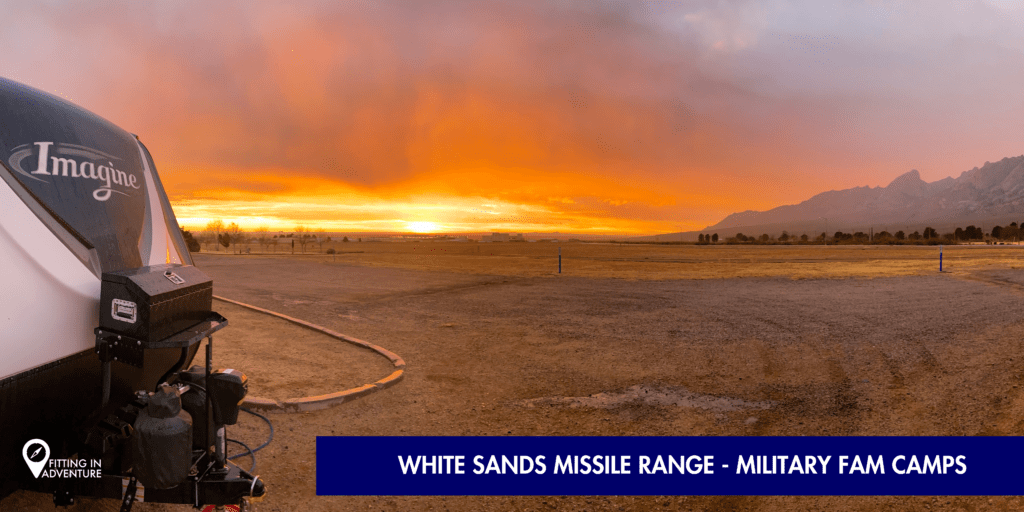 White Sands Missile Range RV Camp - Military Fam Camps