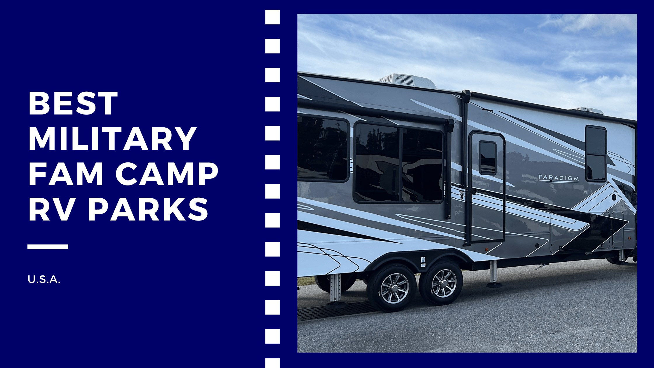 Military RV fam camps