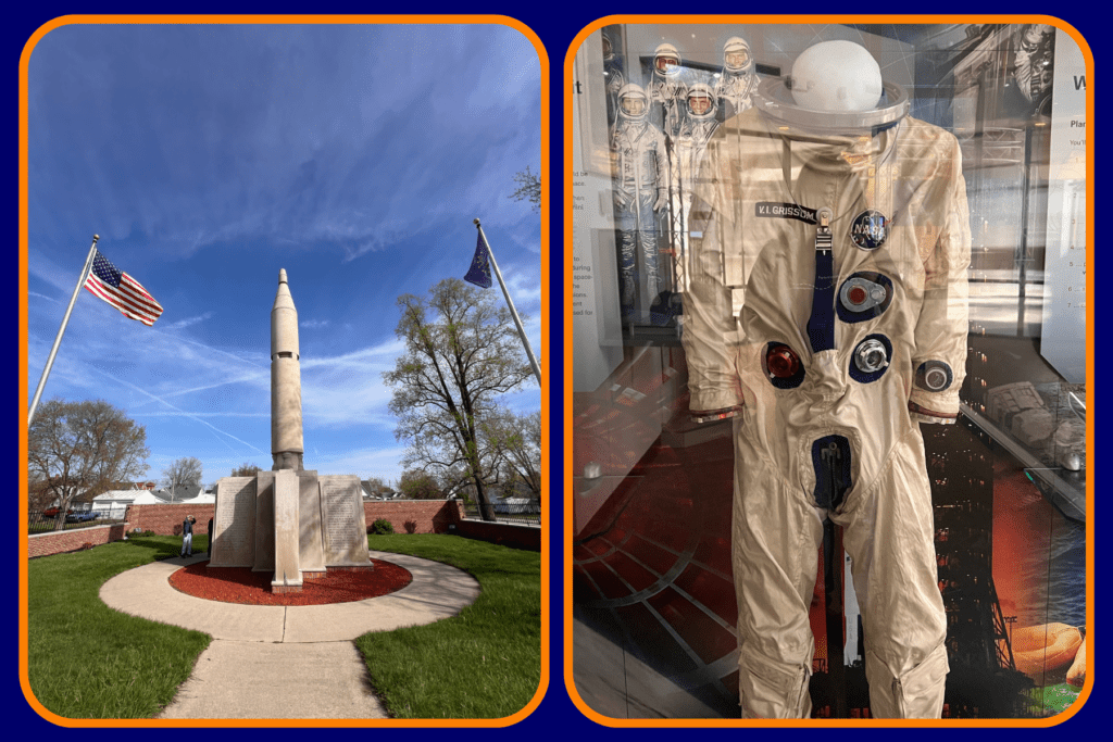 Gus Grissom artifacts in Mitchell Indiana