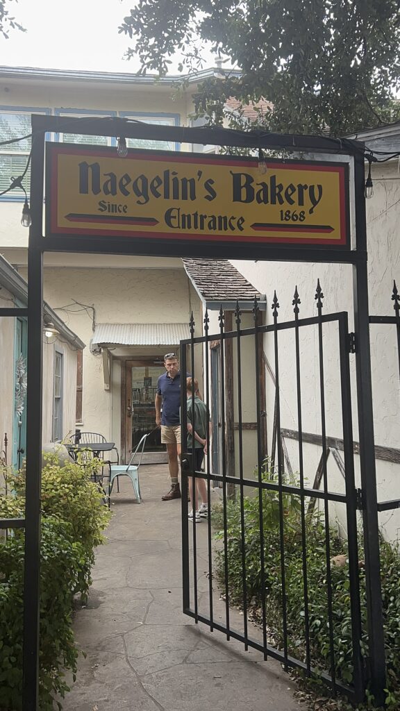 Naeglin Bakery - oldest bakery in texas