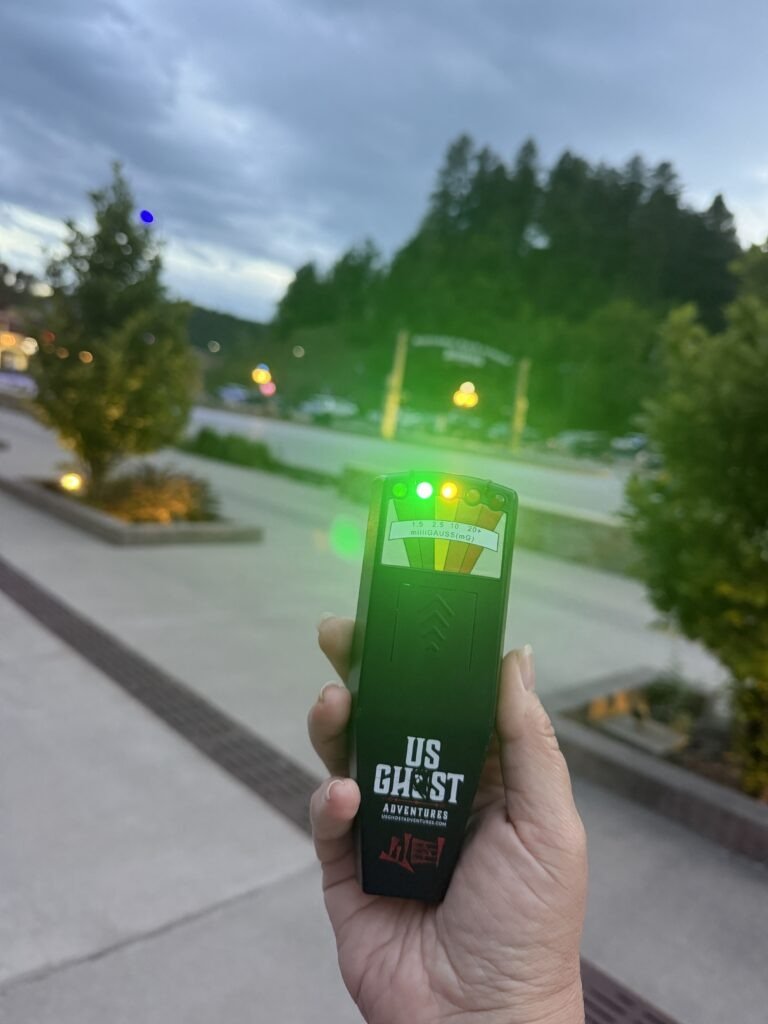 Deadwood Ghost Tour EMF alert
