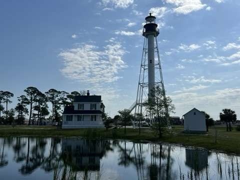 Cape Sa Blas Lighthouse in Port St Joe, Florida 