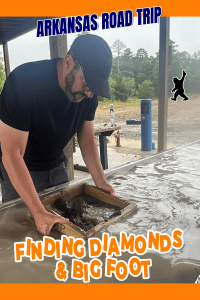 Arkansas Road Trip: Finding Diamonds and Bg Foot 