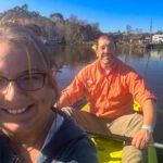 Kayaking to see manateess