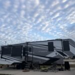 5th wheel rv at Sweet Citrus Acres RV Resort in Crystal River Florida
