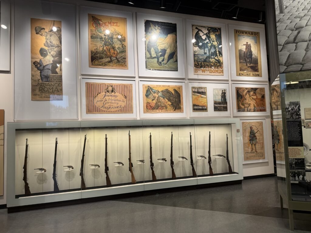 World War I Museum exhibit in Kansas City