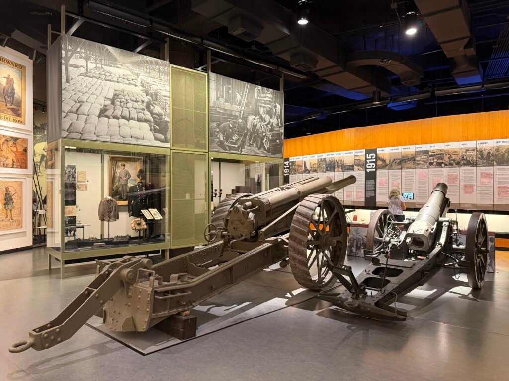 World War I Museum exhibit in Kansas City