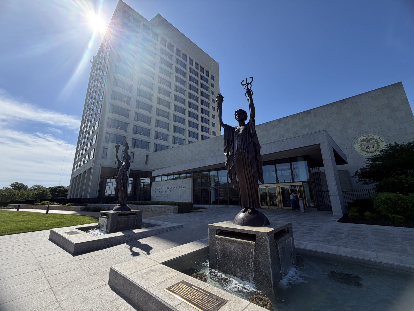 Exterior of the Kansas City Federal Reserve Money Museum