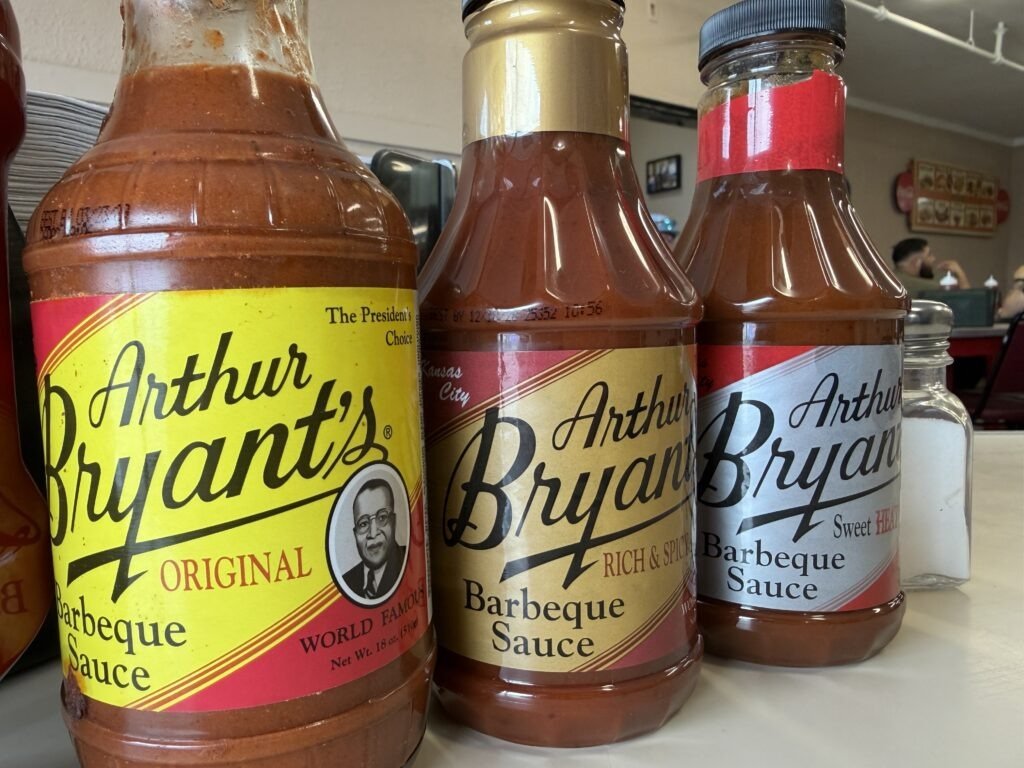 Arthur Bryant's BBQ sauce collection