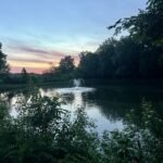 sunrise at Basswood RV Resort near Kansas City