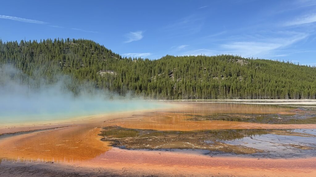 Grand Prismatic in Yellowstone National Park