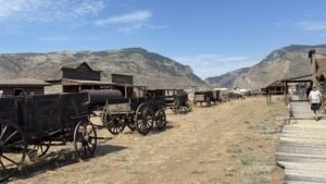 Old Town Trail in Cody Wyoming