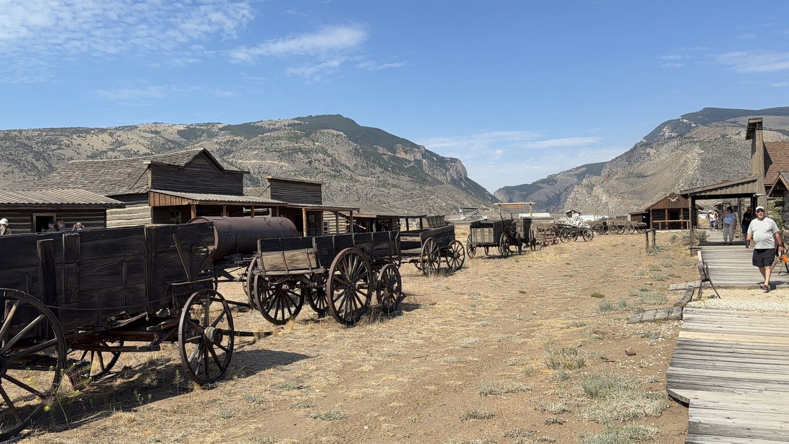 Old Town Trail in Cody Wyoming