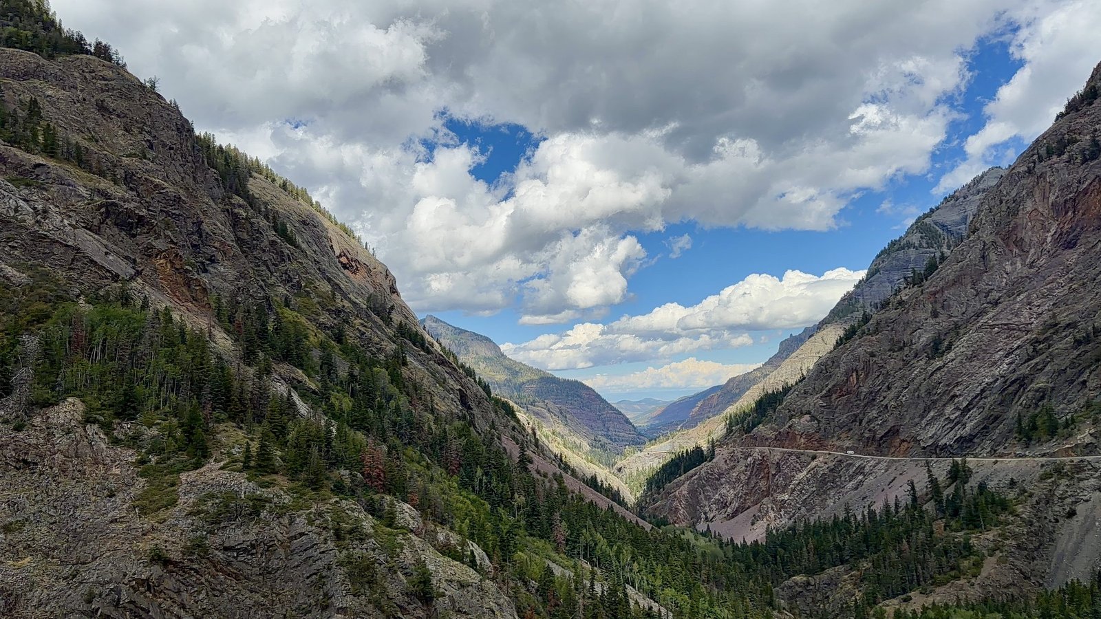 Million Dollar Highway in Colorado